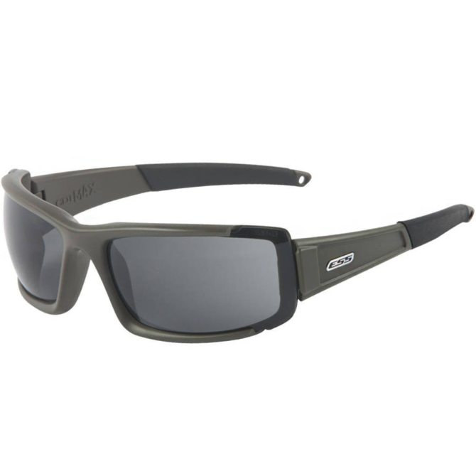 ESS CDI MAX Ballistic Sunglasses - Matte Olive - Smoke Grey (EE9003-03)