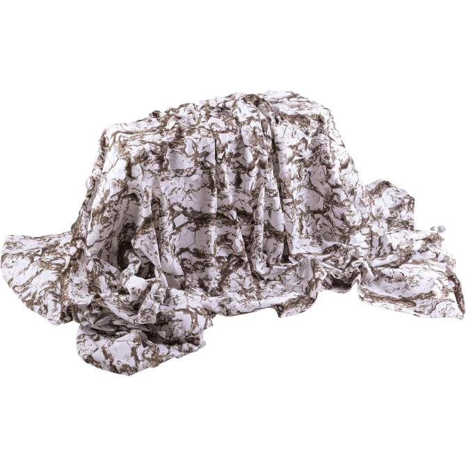 Mil-Tec Laser Cut Masking Net - Snow Camo (14460052)