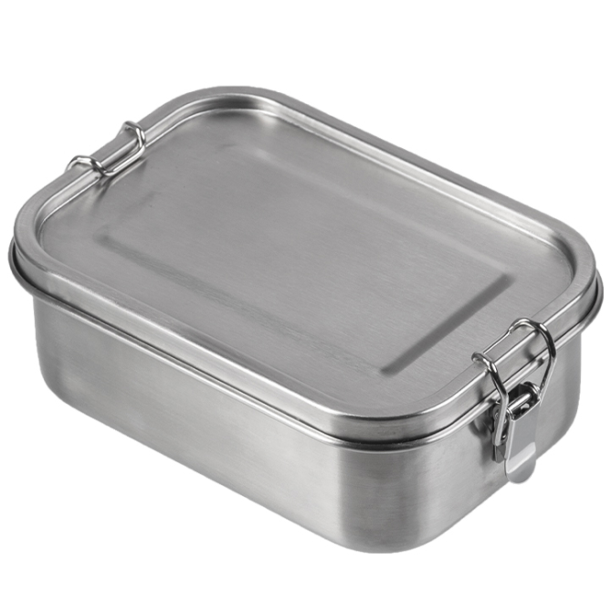 Mil-Tec Stainless Steel Lunchbox Plus 16 cm (14674300)