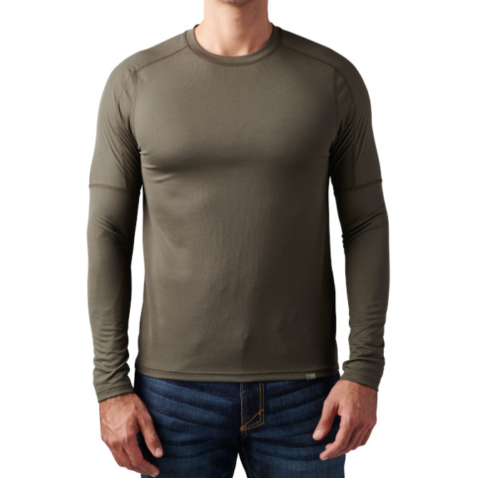 5.11 Tropos Long Sleeve Baselayer Top - Ranger Green (40183-186)