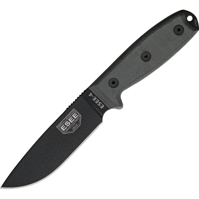 ESEE Model 3 Coyote Steath Plain Edge Knife (ESEE-3P)