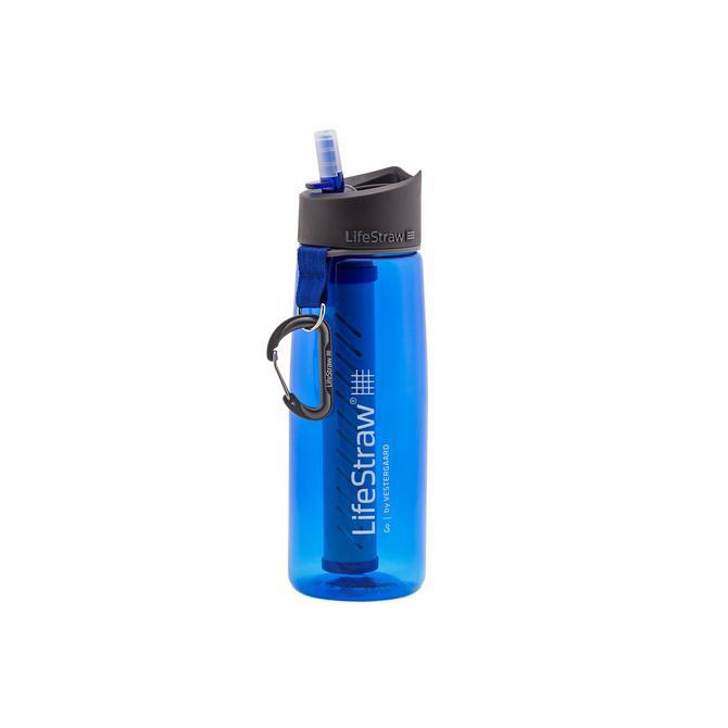 LifeStraw Go Water Filter Bottle - 650 ml - Blue