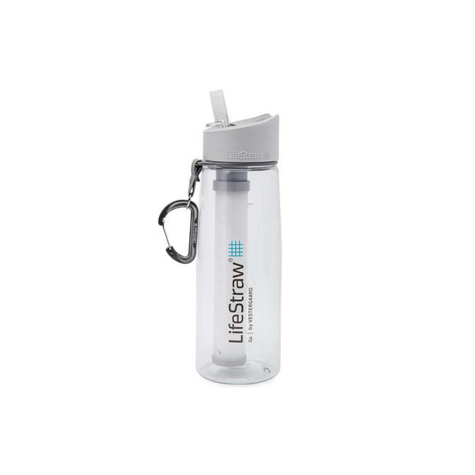 LifeStraw Go Water Filter Bottle - 650 ml - Clear