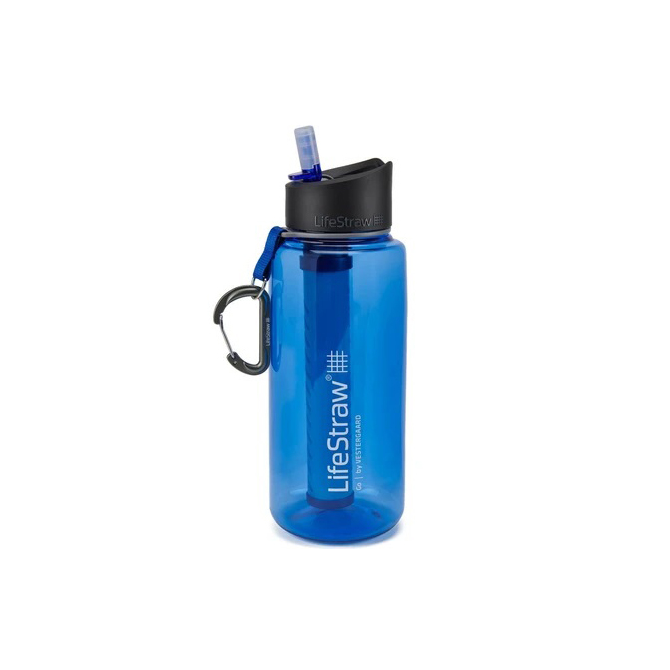 LifeStraw Go Water Filter Bottle - 1 l - Blue