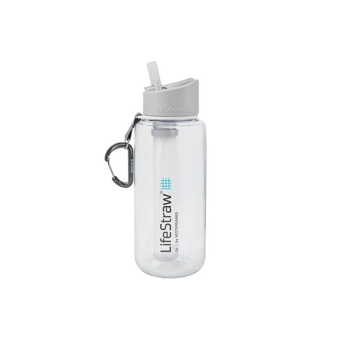 LifeStraw Go Water Filter Bottle - 1 l - Clear