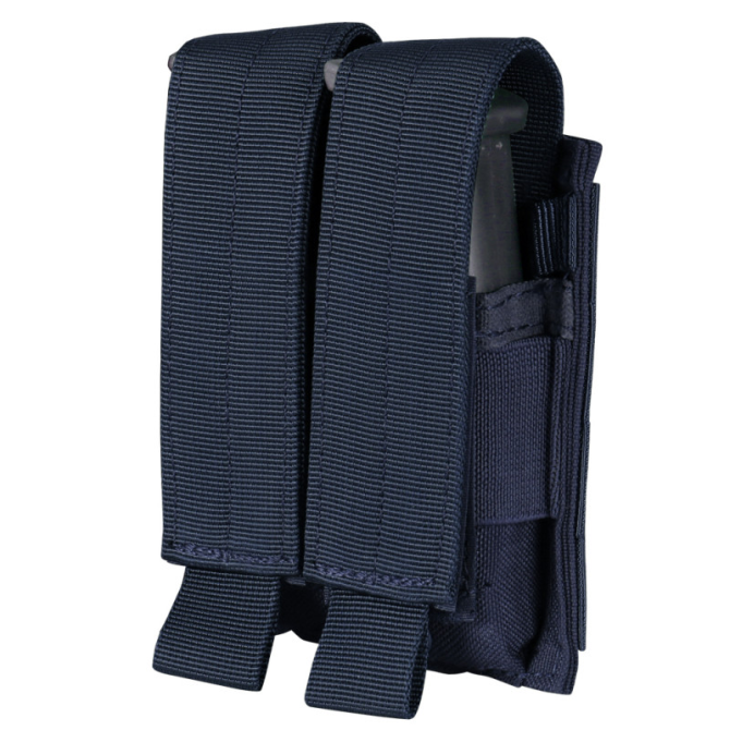 Condor Double Pistol Mag Pouch - Navy (MA23-006)