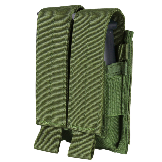 Condor Double Pistol Mag Pouch Olive (MA23-001)