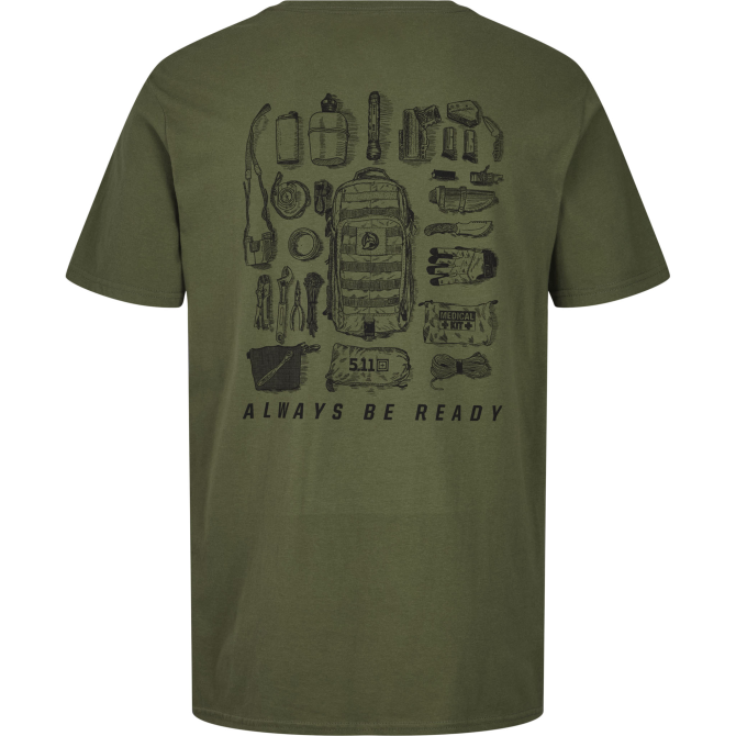 5.11 Load Out T-shirt - Military Green (76064-225)