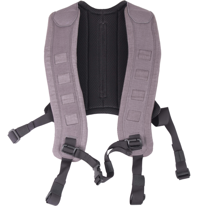 Templars Gear 4 Point H-Harness - Tempest Grey