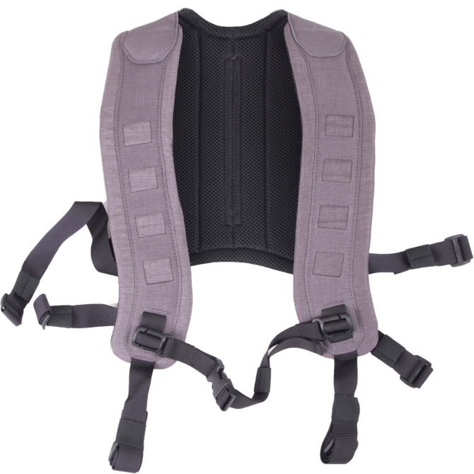 Templars Gear 6 Point H-Harness - Tempest Grey