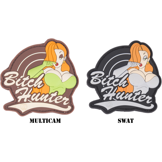 JTG 3D Rubber Patch - Bitch Hunter