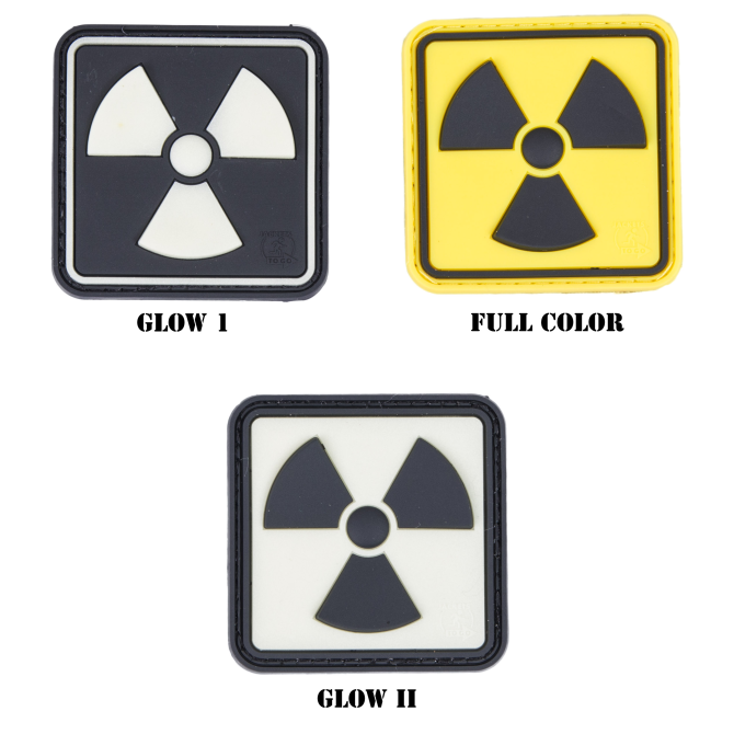 JTG 3D Rubber Patch - Radioactive