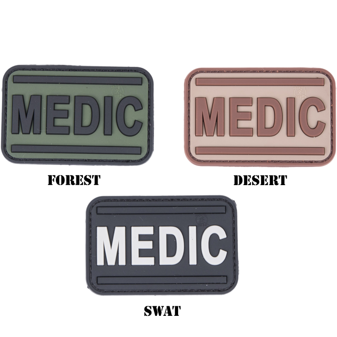 JTG 3D Rubber Patch - Medic