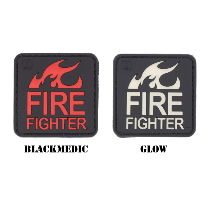 JTG 3D Rubber Patch - Firefighter