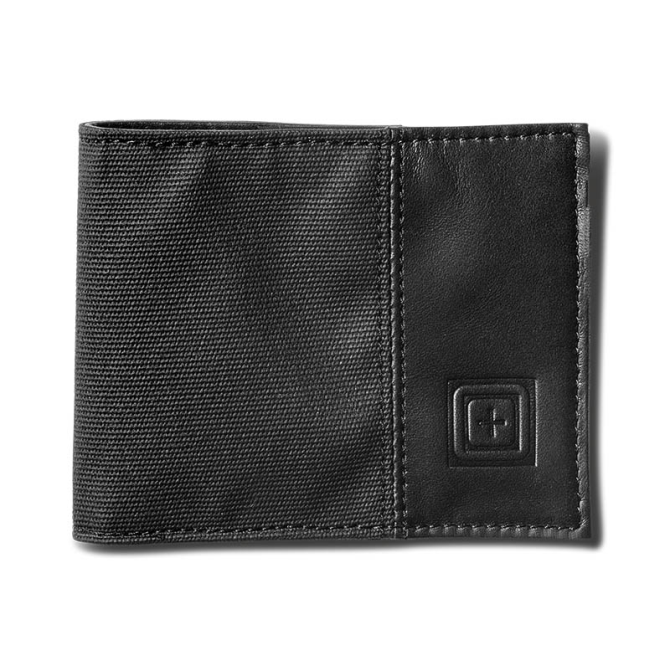 5.11 Phantom Leather Bifold Wallet - Black (56377-019)