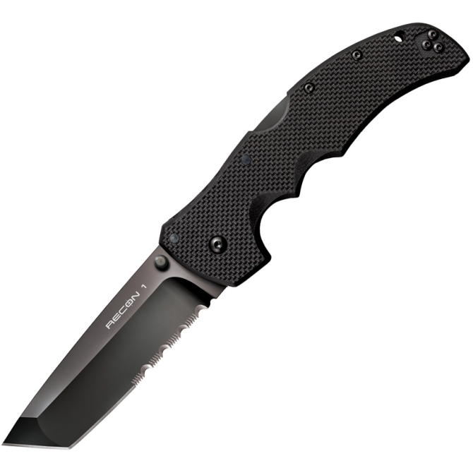 Cold Steel Recon 1 Tanto Serrated  Folding Knife (27BTH)