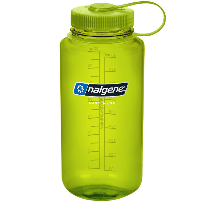 Nalgene Everyday Wide Mouth 1 Liter Bottle - Spring Green (2178-2022)