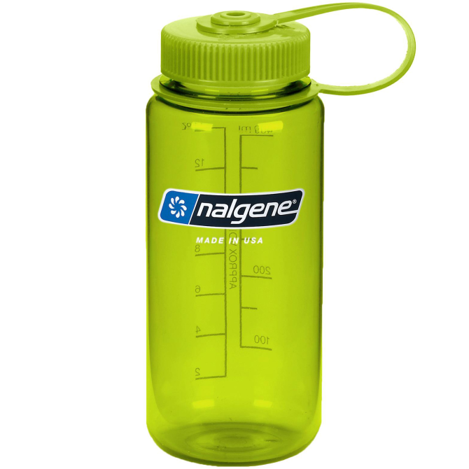 Nalgene Everyday Wide Mouth 0.5 Liter Bottle - Spring Green (682009-0571)