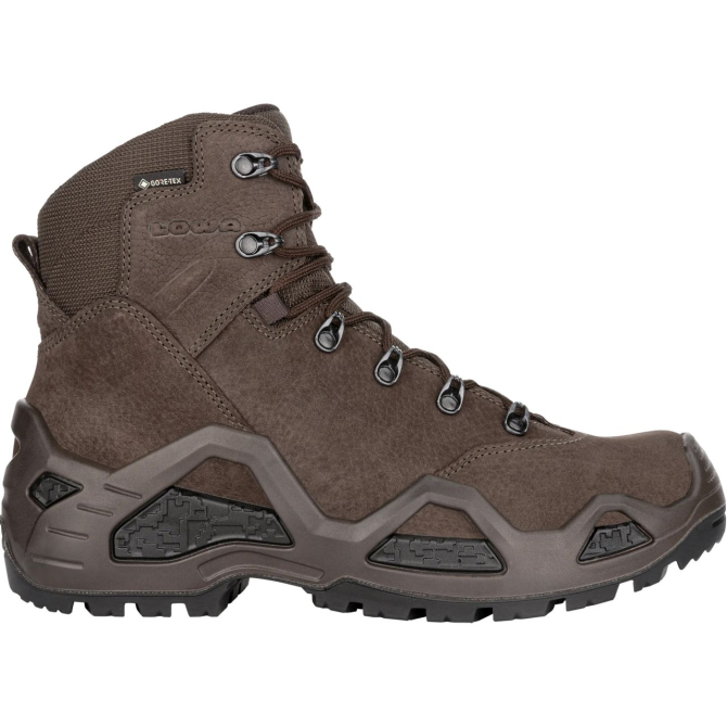 LOWA Z-6N GTX C Womens Boots - Dark Brown (320682-0493)