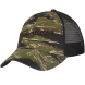 Helikon Trucker Rip-Stop Cap - Tiger Stripe / Black