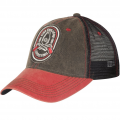 Helikon Trucker Shooting Time DWC Cap - Dirty Washed Black / Dirty Washed Red