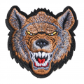 JTG Embroidered Patch - Angry Wolf