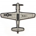 5.11 P51 Mustang Patch (82048)