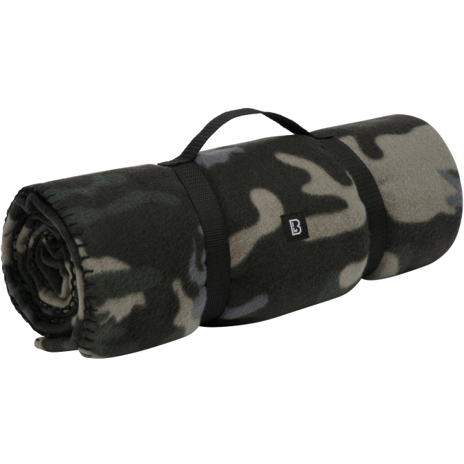 Brandit Fleece Blanket - Dark Camo (7017-4)