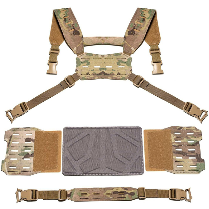 Templars Gear Chest Rig Conversion Kit - Multicam