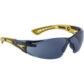 Bolle RUSH+ Safety Spectacles - Yellow / Smoke (RUSHPPSFY)