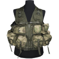 Mil-Tec 9 Pockets Tactical Vest - A-TACS FG (10712059)