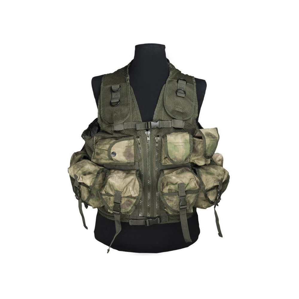 Mil-Tec Pockets Tactical Vest A-TACS FG (10712059)