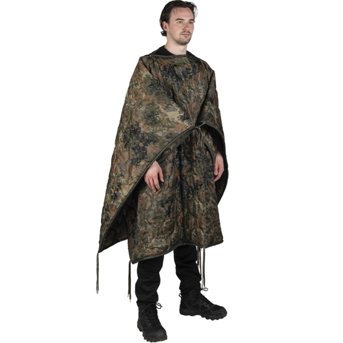 Mil-Tec Multifunction Poncho Liner - Flecktarn (14424521)