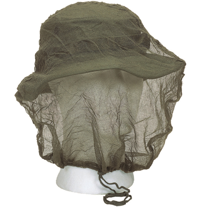 Mil-Tec German Mosquito Head Net - Olive (122390000)