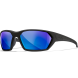 Wiley X Black OPS Ignite Ballistic Eyeshields - Black Frame - Polarized Blue Mirror (ACIGN09)