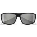 Wiley X Peak Ballistic Sunglasses - Black Frame - Silver Flash (ACPEA06)