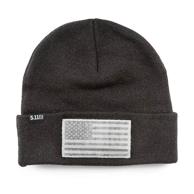 5.11 Cuffed Flag Bearer Beanie - Black (89162-019)