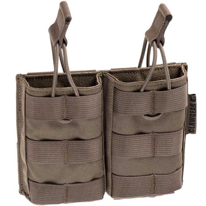 Claw Gear 5.56mm Open Double Mag Pouch - RAL7013