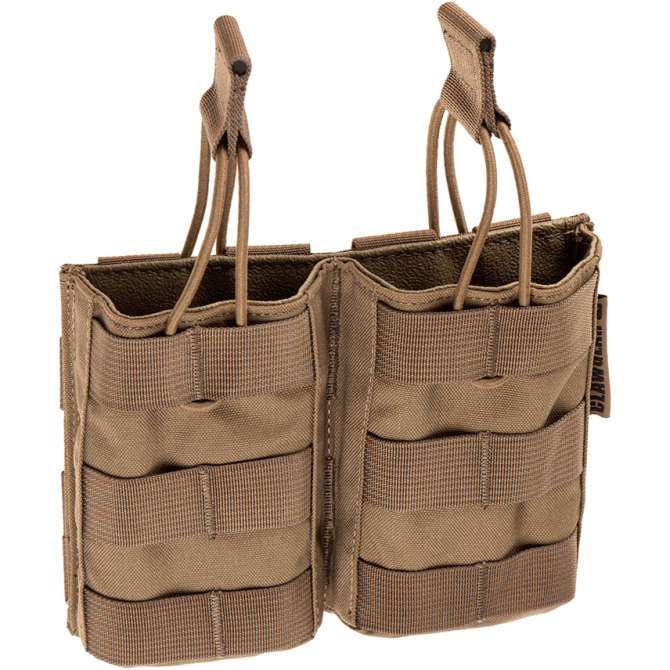 Claw Gear 5.56mm Open Double Mag Pouch - Coyote