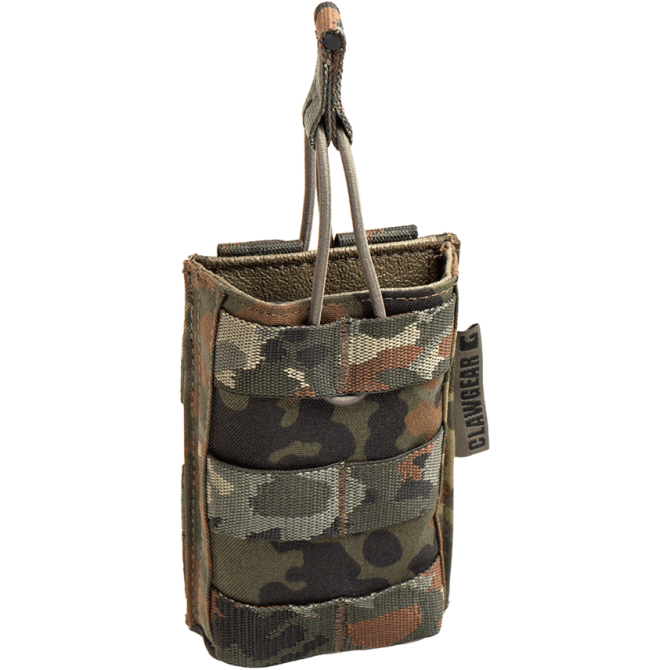 Claw Gear 5.56mm Open Single Mag Pouch - Flecktarn