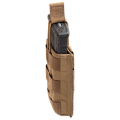 Claw Gear 5.56mm Open Single Mag Pouch - Coyote