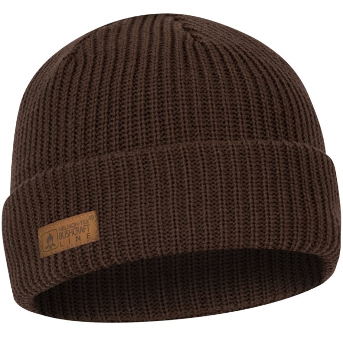 Helikon Wanderer Merino Wool/Acrylic Watch Cap - Earth Brown