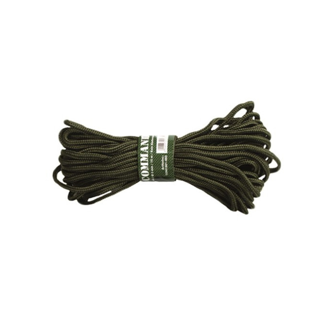 Mil-Tec Commando Rope 5 mm - Olive