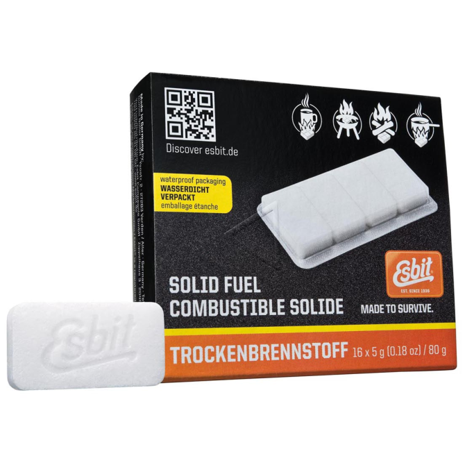 Esbit Solid Fuel Tablets 16 x 5g