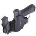 Doubletap Appendix Elastic IWB Holster - For Glock 43 - Black