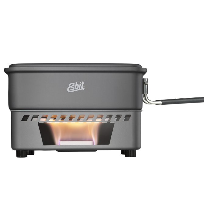 Esbit Solid Fuel Cookset - 1100 ml (CS1100HA)