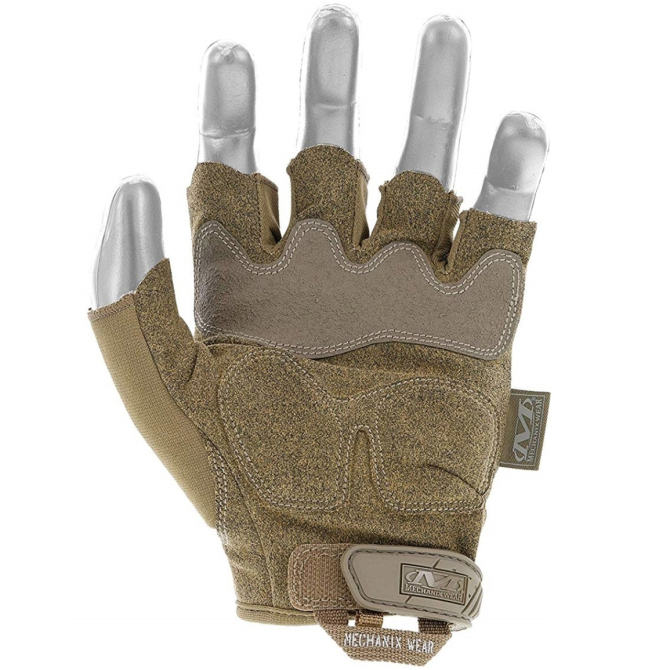 Mechanix M-Pact Fingerless Tactical Gloves - Coyote (MFL-72)