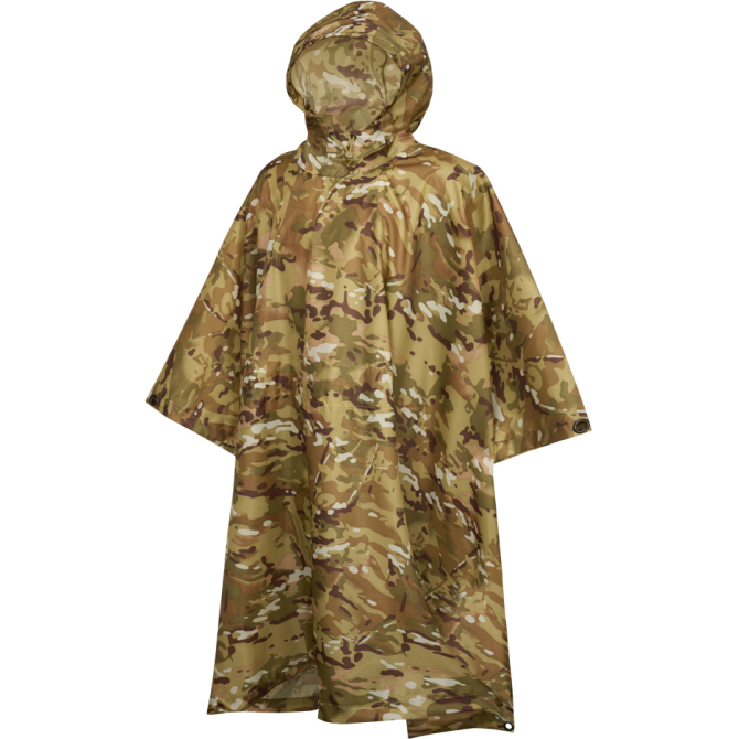 Brandit Ripstop Rain Poncho - Tactical Camo (3169-161)