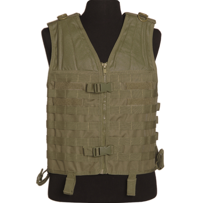 Mil-Tec MOLLE Carrier Vest - Olive (13462101)