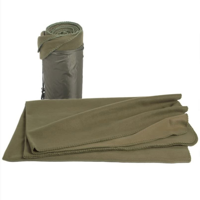 Mil-Tec Fleece Blanket - Olive (14426001)